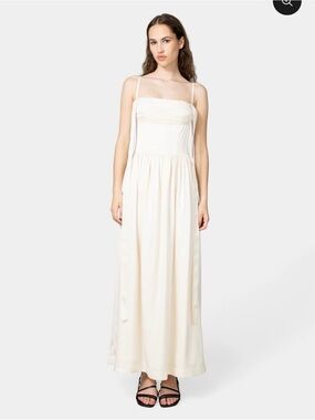 Satin Elsa Dress from Murlong Cres